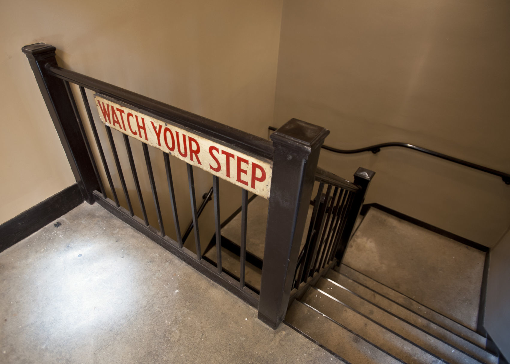 Union Station renovation, stairwell
